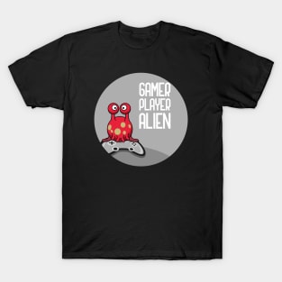 Gamer Player Alien T-Shirt